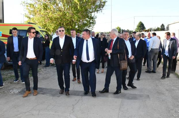 Predsjednik RH Zoran Milanović na obilježavanju Dana Općine Stari Mikanovci