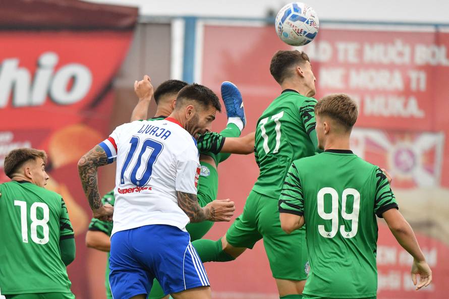 Koprivnica: Koprivnica i Hajduk sastali se u šesnaestini finala Hrvatskog nogometnog kupa