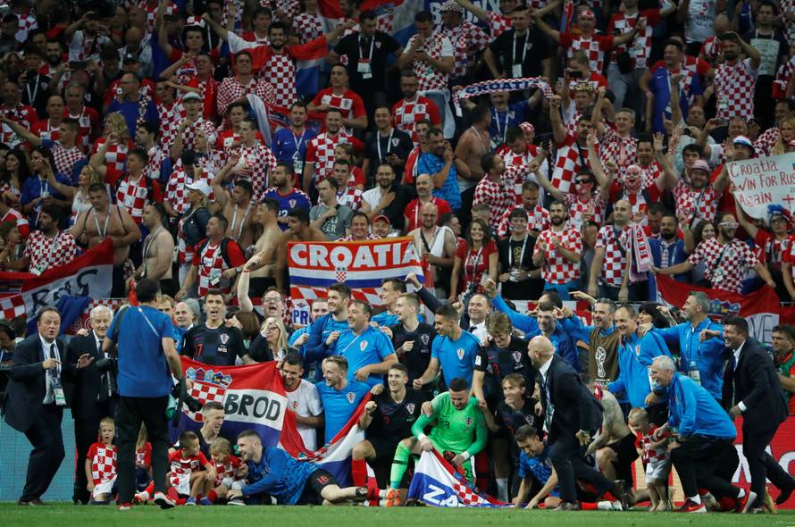 World Cup - Semi Final -  Croatia v England