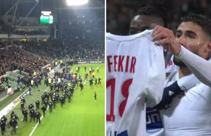 Nabil Fekir provocirao navijače St-Étiennea, oni prekinuli meč!