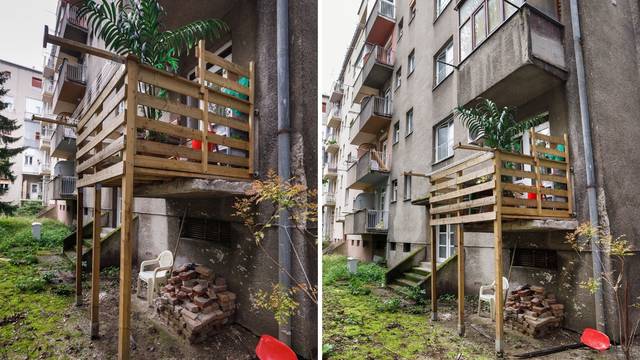 Vlasnica drvenog balkona iz Zagreba: Ako dođe inspekcija, pričat ću; Susjedi: Kao u crtiću