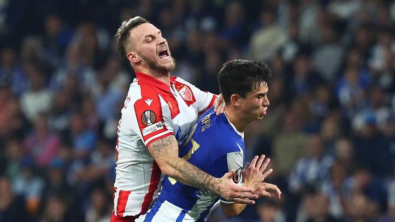 Crvena zvezda izgubila proti Portu v Ligi Evropa