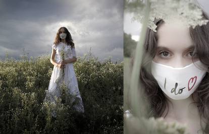 Etna Maar predlaže svilene vjenčanice i maske u kompletu