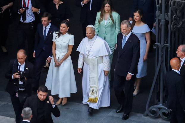 Pope Leo XIV visits Spain