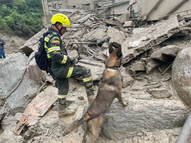 Landslide left several casualties in Quetame