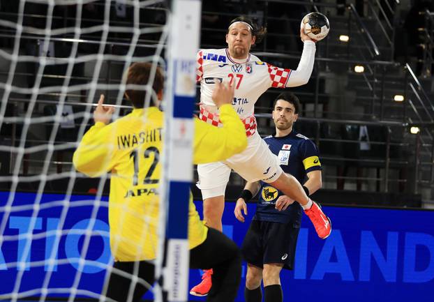 2021 IHF Handball World Championship - Preliminary Round Group C - Croatia v Japan