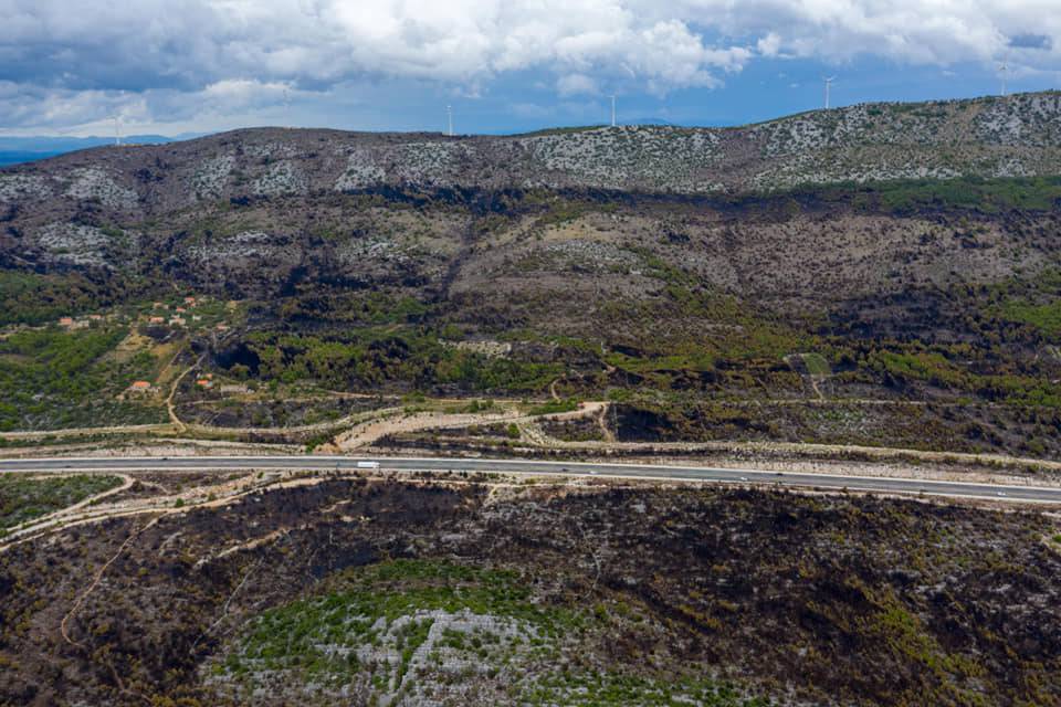 Stravične scene nakon požara: Vatra  poharala sve pred sobom