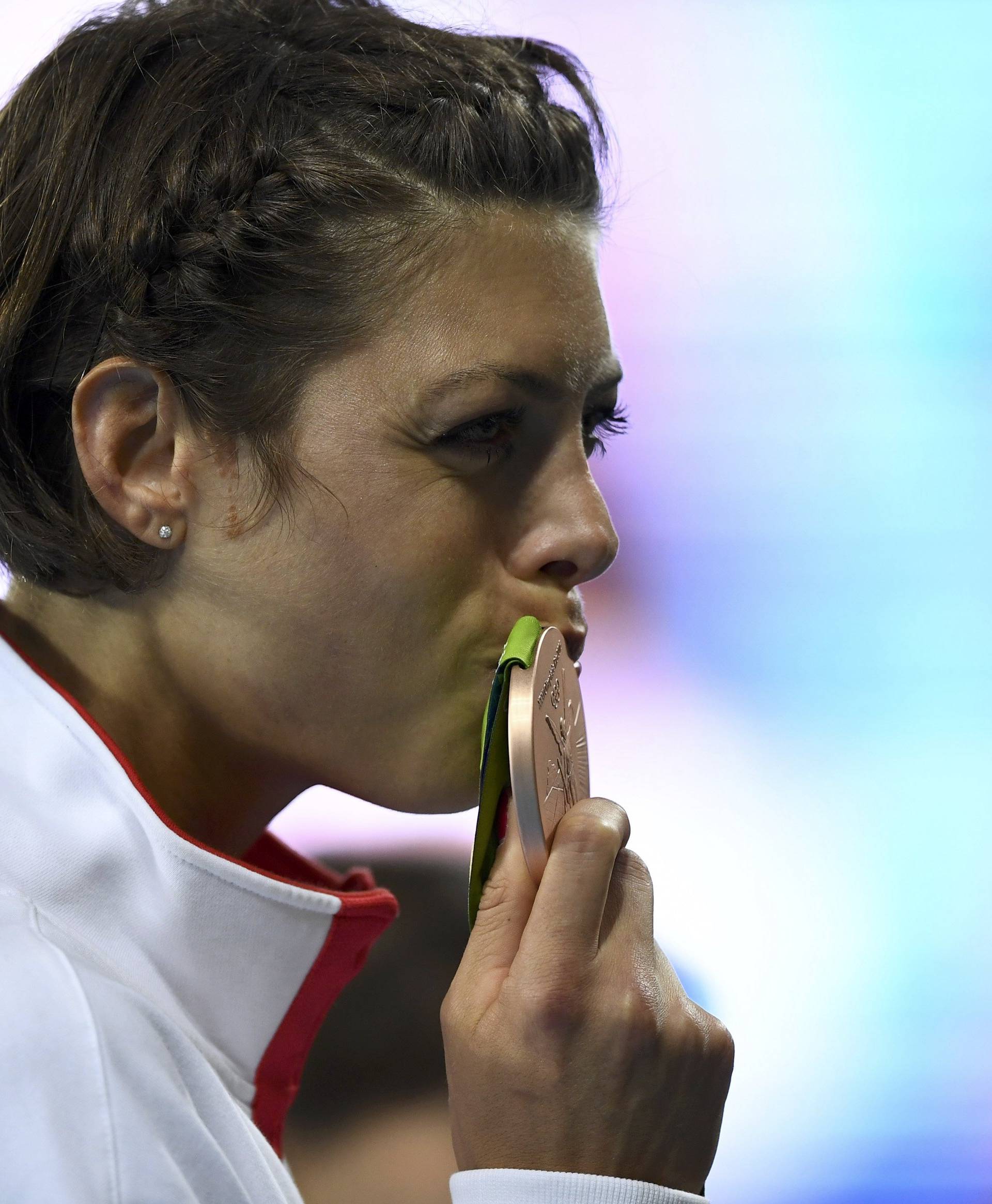 Athletics - Women's High Jump Victory Ceremony