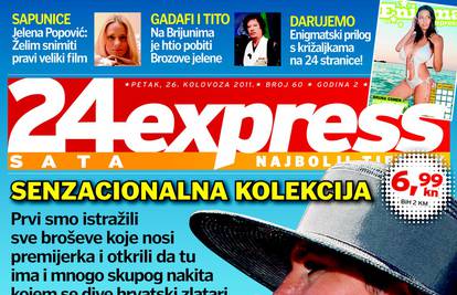 24sataExpress: Premijerka nosi broševe za 200.000 kuna