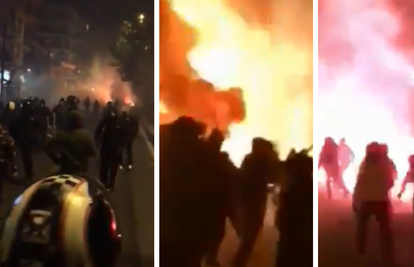 Rat na ulicama Atene: Grad gori, huligani Ajaxa napali Grke