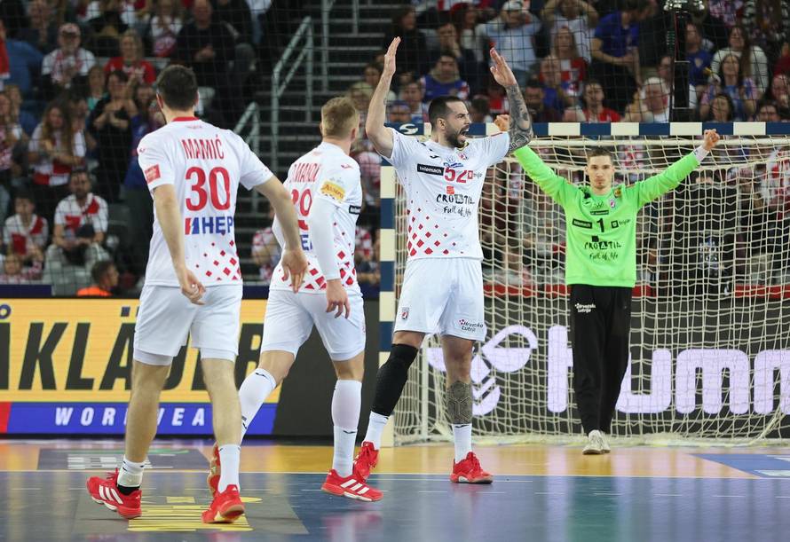 IHF Svjetsko rukometno prvenstvo 2025., Hrvatska - Island