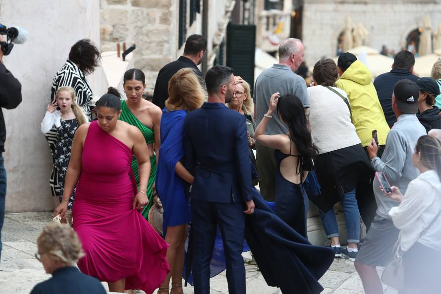 ARHIVA - 2024. Dubrovnik: Vjenčanje Nicole Artukovich i Liama Stewarta u crkvi sv.Ignacija