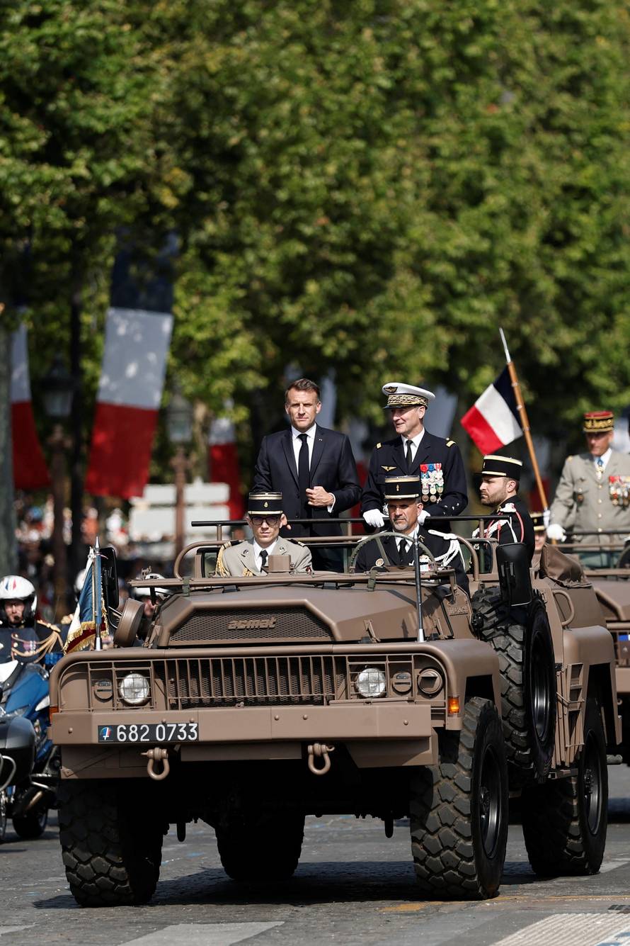 Annual Bastille Day celebrations in Paris