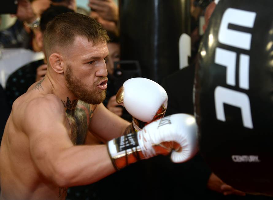 Boxing: McGregor Media Workout