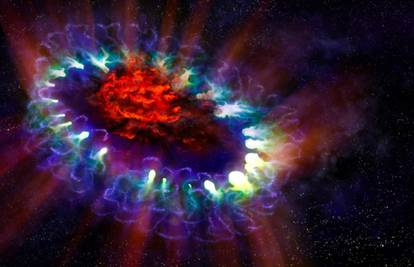 Teleskopom snimili supernovu koja je puna svježe prašine