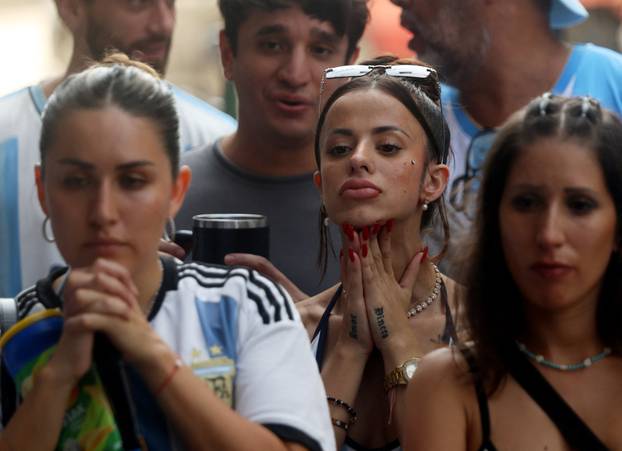 FIFA World Cup 2026 - Final - Spain v Argentina - Argentina fans gather in Playa del Carmen