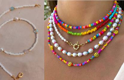 Napravite vlastiti nakit: Šareni ukrasi s perlama raznih veličina