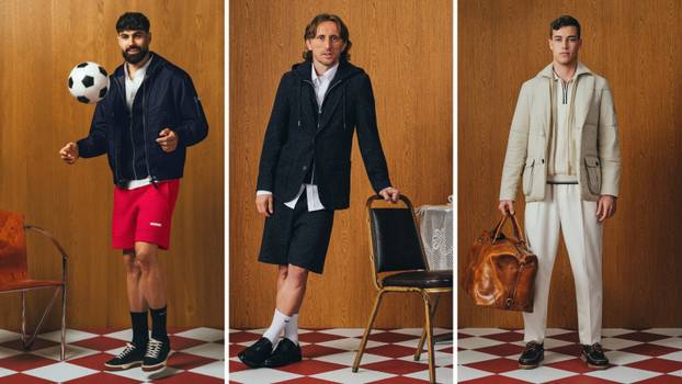 FOTO 'Vatreni' kao fotomodeli: Modrić, Gvardiol i drugi skockali se za SP, evo koliko košta outfit