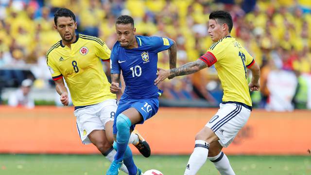 Soccer Football - 2018 World Cup Qualifications - Colombia v Brazil
