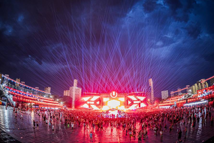 Split: Kiša na završetku Ultra festivala