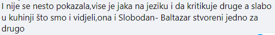 Razočarala ih Mirjanina večera: 'Na jeziku je jaka, zna kritizirati druge, ali u kuhinji je slaba'