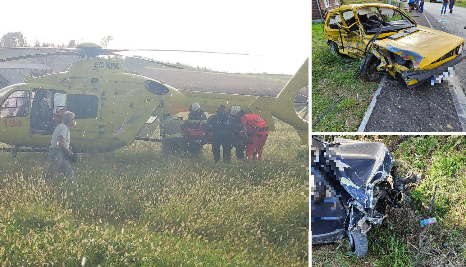 VIDEO Užas kod Ivanić Grada: Prešao u suprotni smjer i udario u auto, muškarac (57) poginuo