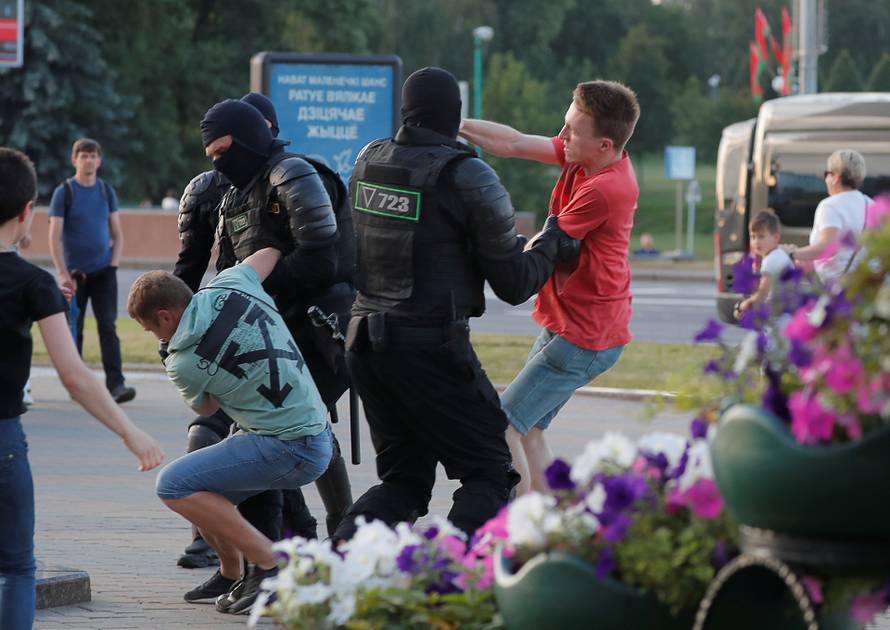 Bjelorusija: Drugi dan za redom prosvjedi na ulicama Minska