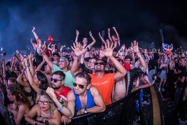 Split - Treca Vecer Ultra Festivala. DJ  Hardwell. 