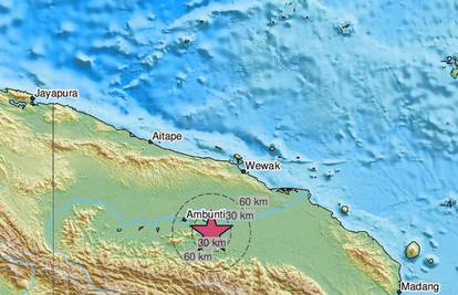 Zatreslo u Tihom Oceanu: Jaki potres od 7,2 po Richteru pogodio je Papuu Novu Gvineju