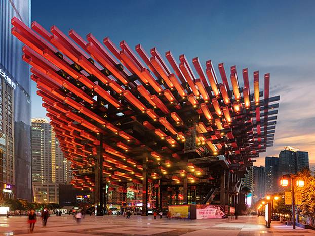 FOTO Ovaj 8D grad u Kini prkosi logici: Biste li se snašli u ovom arhitektonskom labirintu?