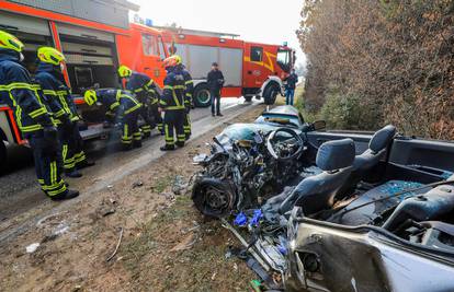 Teška nesreća kod Pule: Vozač auta mrtav, zabio se u kamion