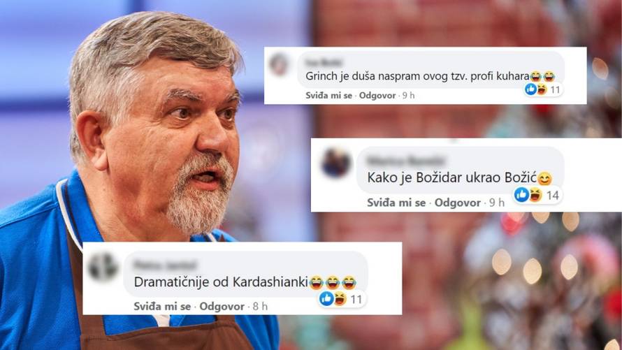 Božidar uzrujao komentatore: 'Grinch je duša naspram ovog!'