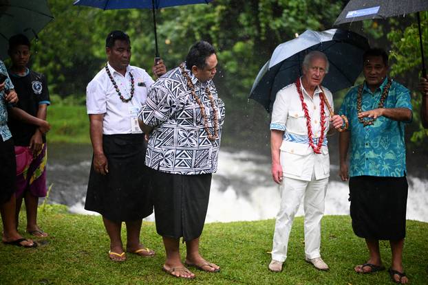Posjet kraljevskog para Samoi