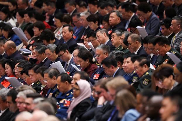 China's NPC opening session at the Great Hall of the People, in Beijing