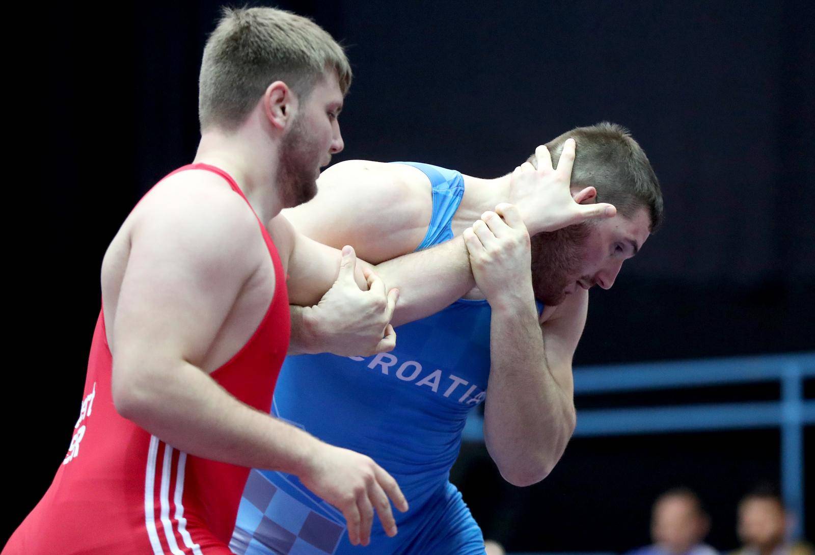 Zagreb: UWW Grand Prix Zagreb Open 2019., Marko KoÅ¡ÄeviÄ - Marc Josef Bonert