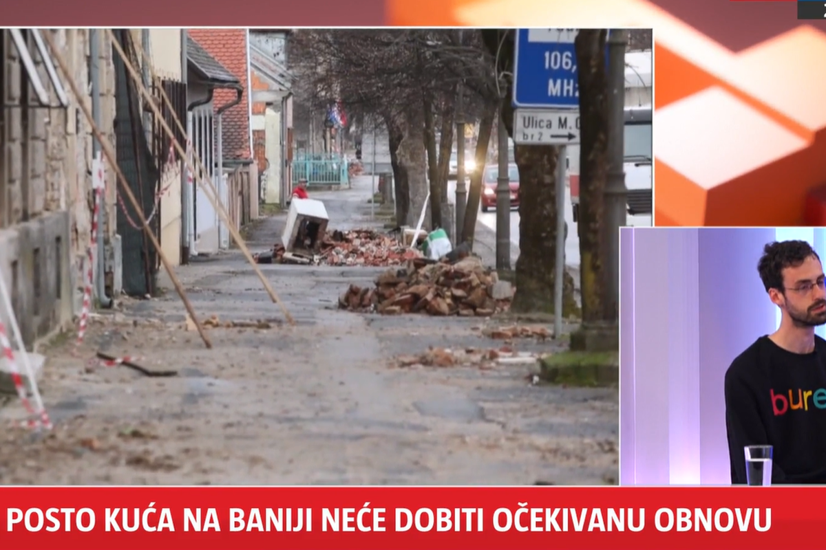 UŽIVO IZ STUDIJA 24SATA Neke kuće na Baniji neće dobiti obnovu: Ministarstvo koči?