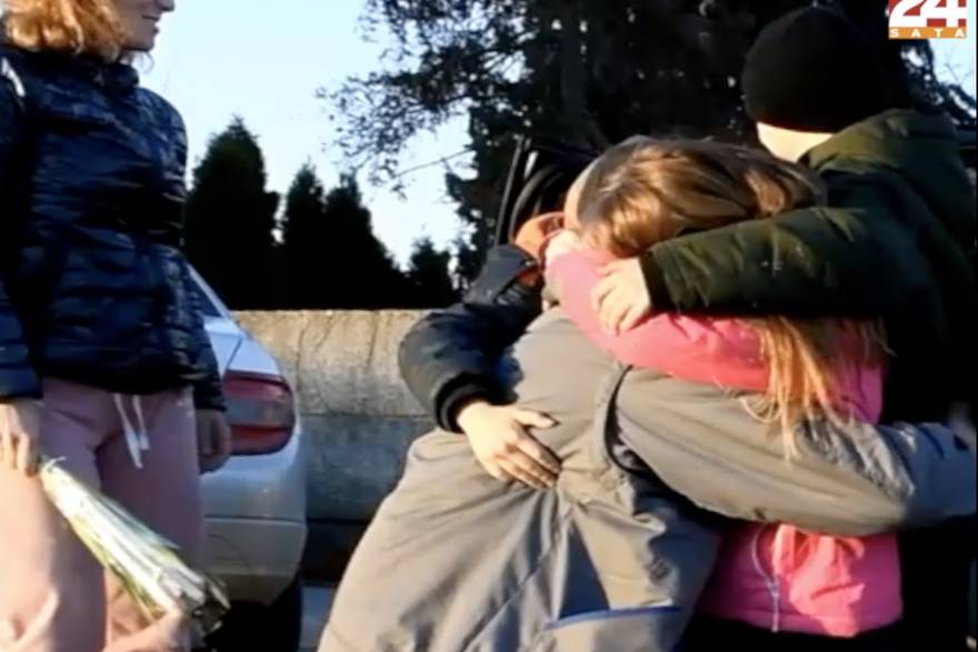 Ukrajincu iz Koprivnice se ostvarila najveća želja u životu: Da ponovno zagrli svoju suprugu i troje djece