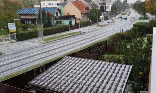 VIDEO Stra&scaron;na tu&ccaron;a u Zagrebu: 'Nisam dugo vidio ovakvo &scaron;to, nebo se samo zacrnilo, stra&scaron;no'