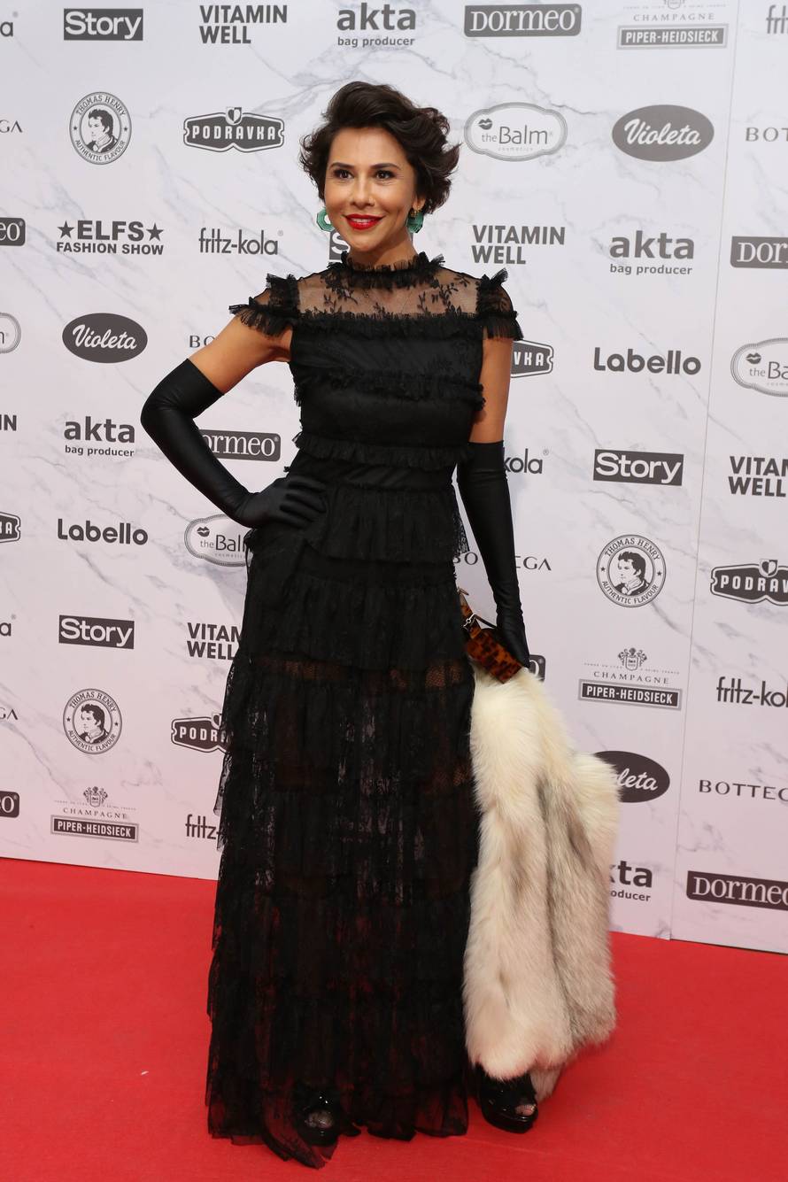 Zagreb: Poznati na modnoj reviji ELFS u Hrvatskom glazbenom zavodu