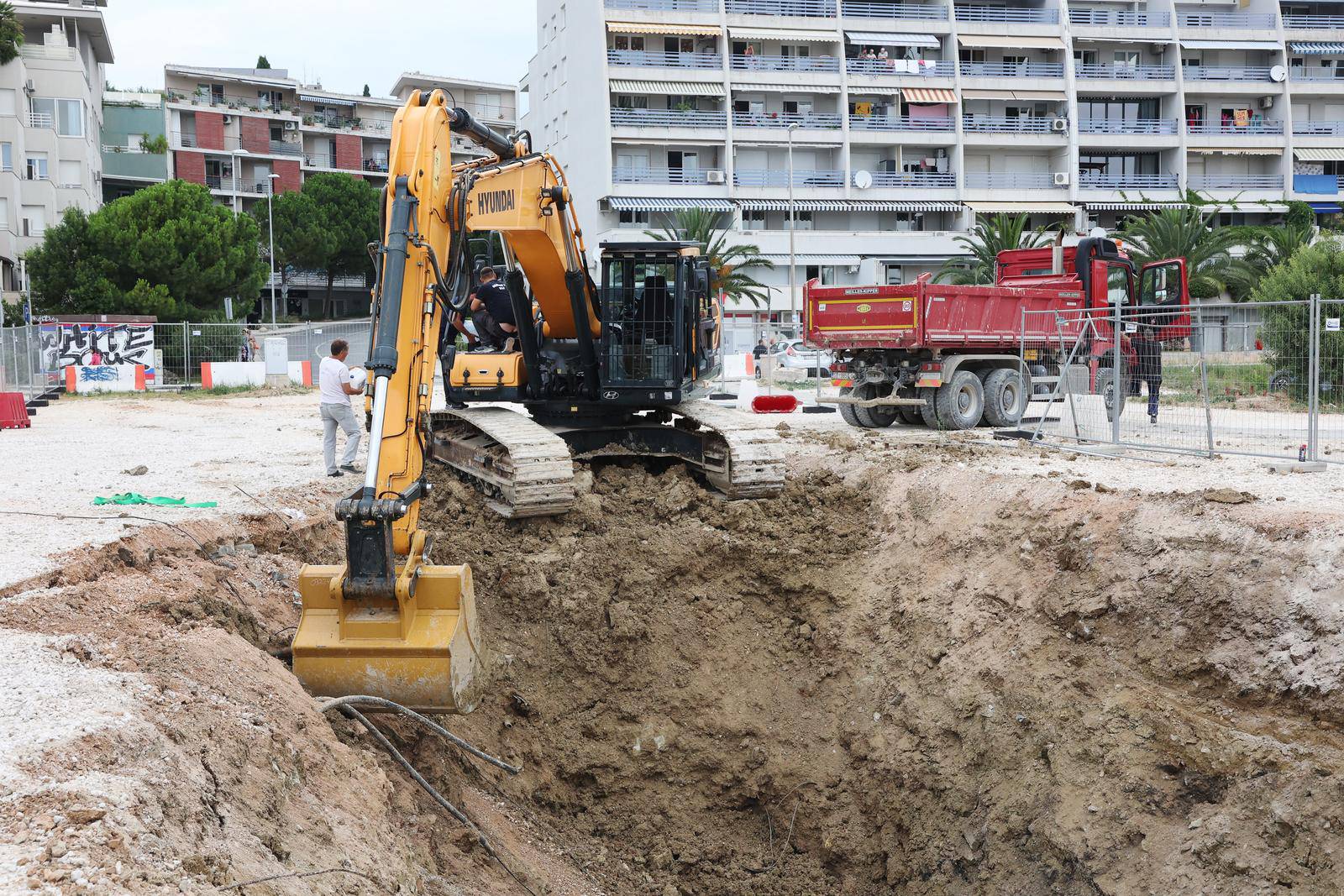 Split: Počeli radovi na Žnjanu, građevinska dozvola pravomoćna