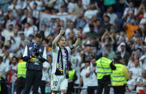 Madrid: Utakmica Real Madrid - Real Sociedad, posljednja u kojoj Luka Modri&cacute; igra s dresom Real Madrida