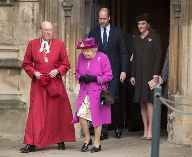 Royals attend Easter Day Service - London