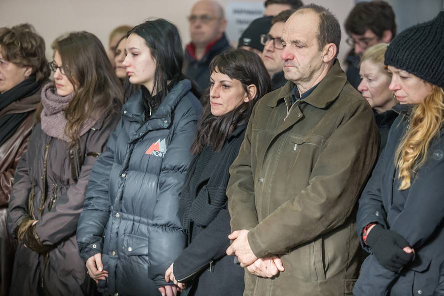 Prijatelji i obitelj neutješni na sprovodu: 'Hvala, a ne zbogom'
