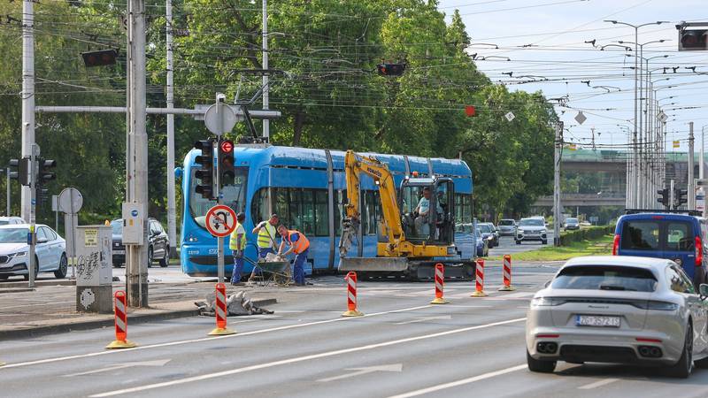 FOTO Radovi u centru Zagreba