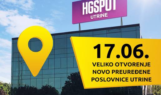 Otvorenje novo preuređene HGSPOT poslovnice Utrine!