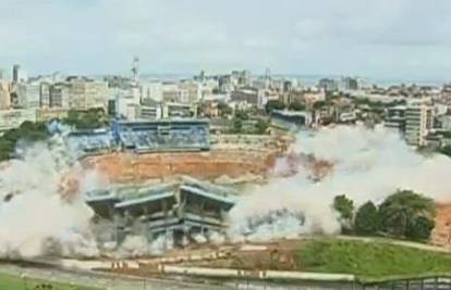 U Brazilu su srušili stadion koji je ubio sedmero ljudi