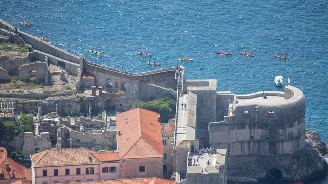 Panorama Dubrovnika sa SrÄa