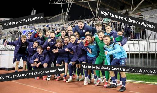 Navijači Rijeke u deliriju: ''Bile' je ubila FRUKtoza! Ovi talijanski treneri stigli su kao naručeni'