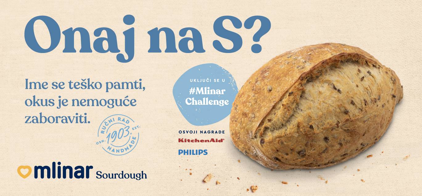 Mlinar te izaziva na Sourdough Challenge! Prihvaćaš?