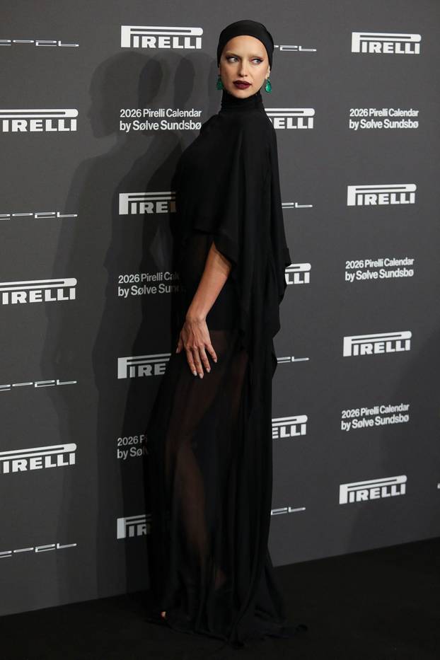 Launch of the 2026 Pirelli Calendar at Municipal House in Prague